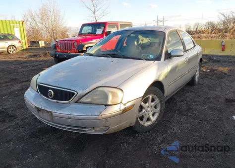 2002 Mercury Sable Ls Premium z USA, uszkodzony, nr VIN 1MEFM55S72G619547